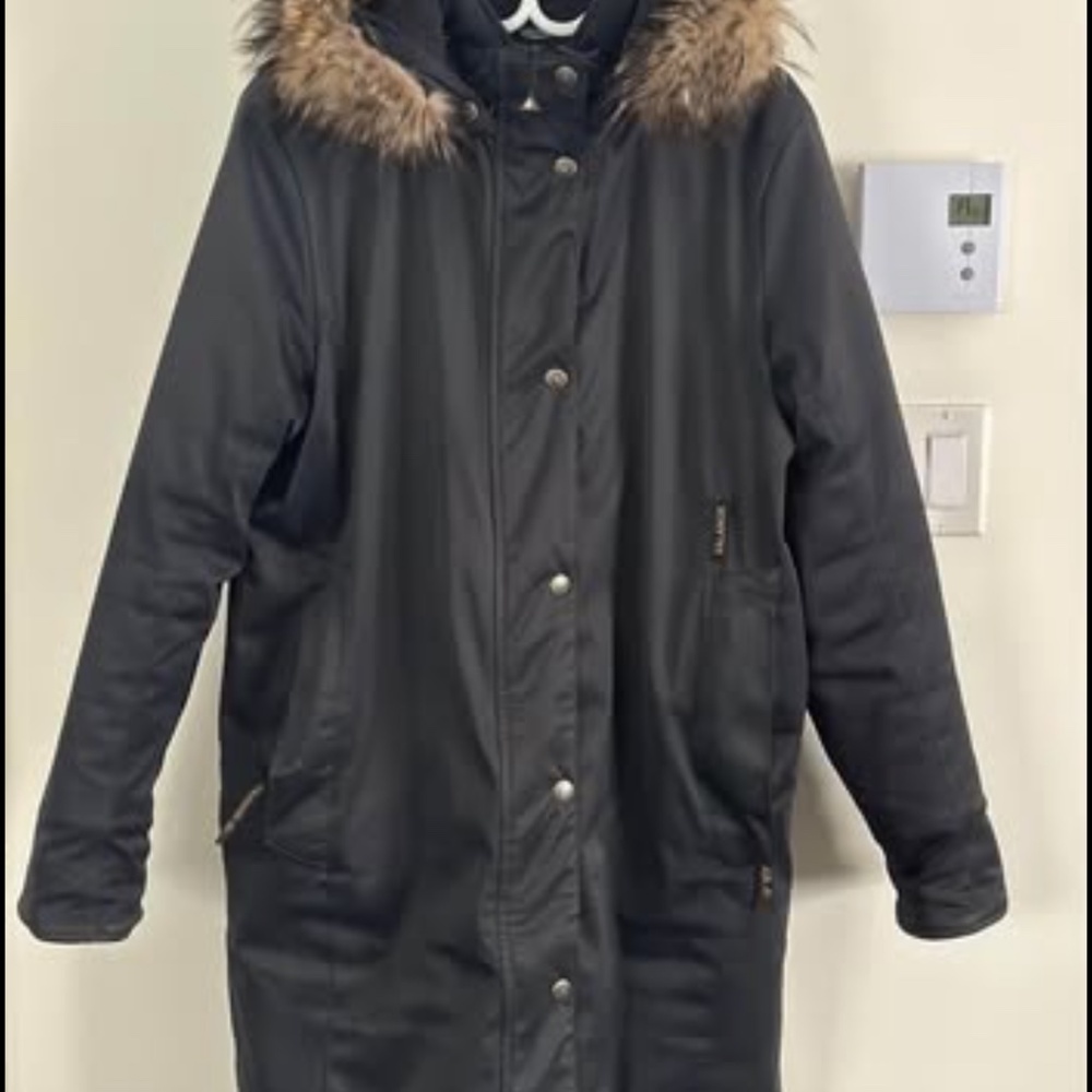 Valanga Winter coat real fur